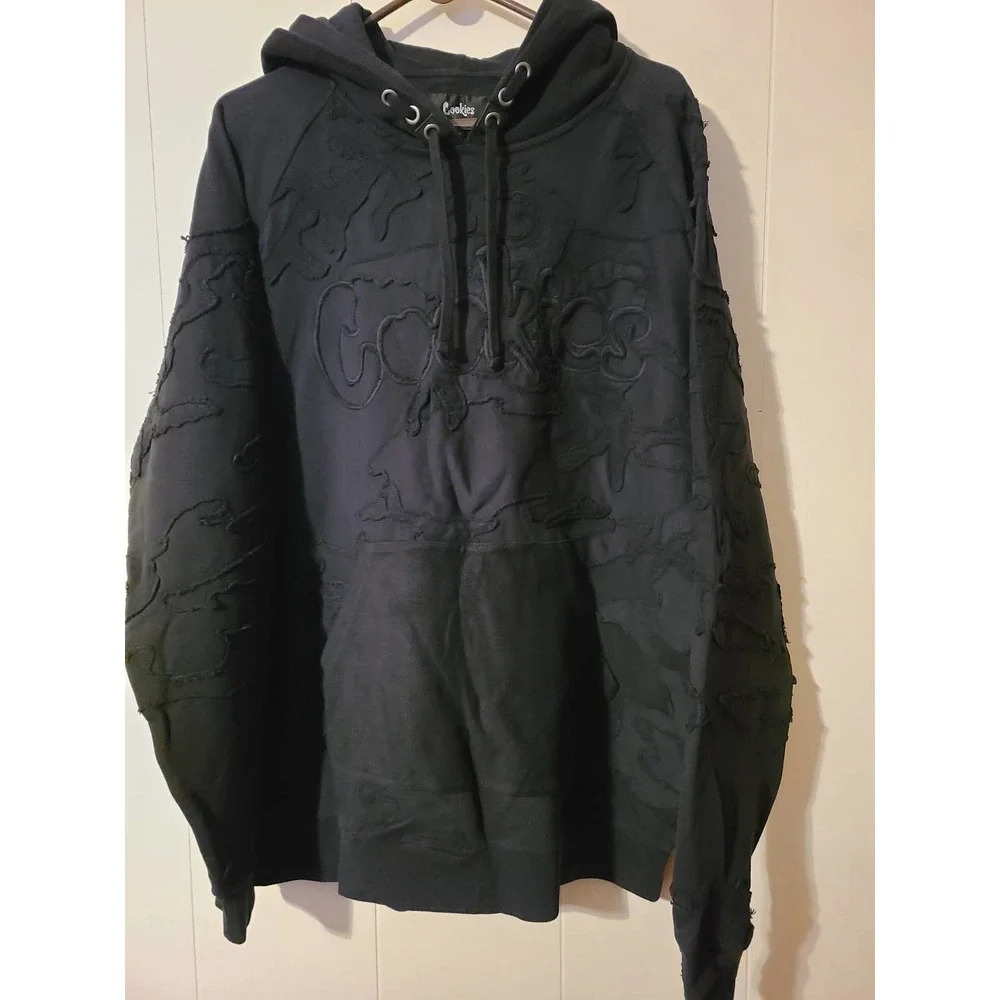 Cookies Pullover Hoodie Mens 2XL Long Sleeve Infantry French Terry Pockets (KKK)